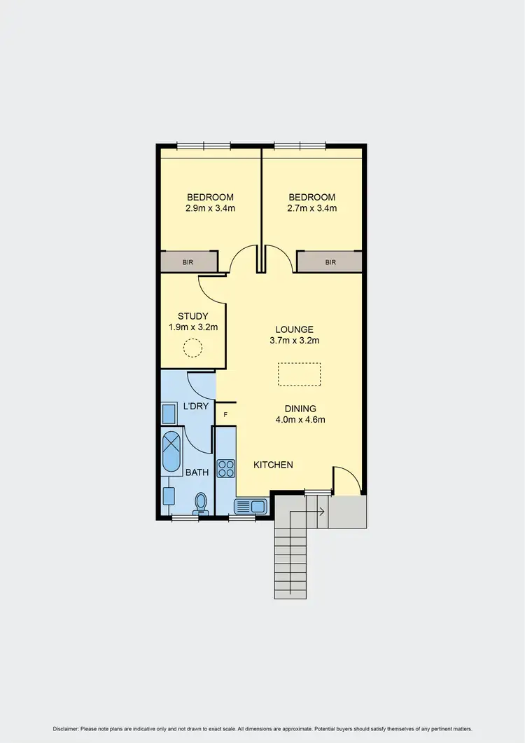 Floorplan of Homely apartment listing, 3/242 Union Road, Ascot Vale VIC 3032