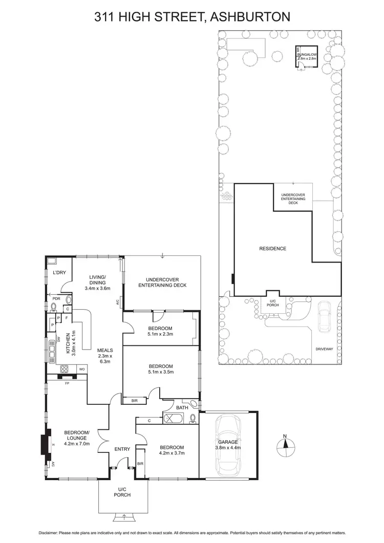 Floorplan of Homely house listing, 311 High Street, Ashburton VIC 3147