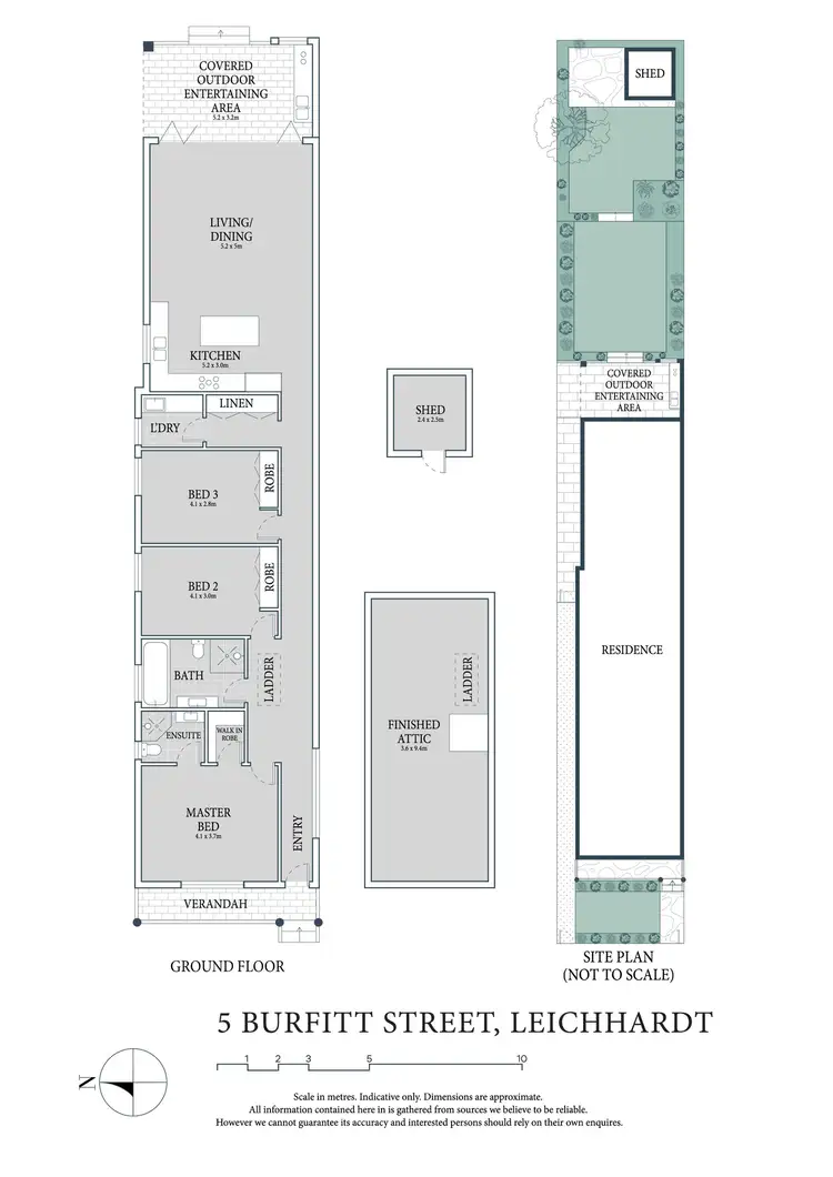 Floorplan of Homely house listing, 5 Burfitt Street, Leichhardt NSW 2040