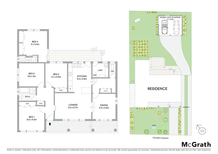 Floorplan of Homely house listing, 6 Coorabin Crescent, Toormina NSW 2452