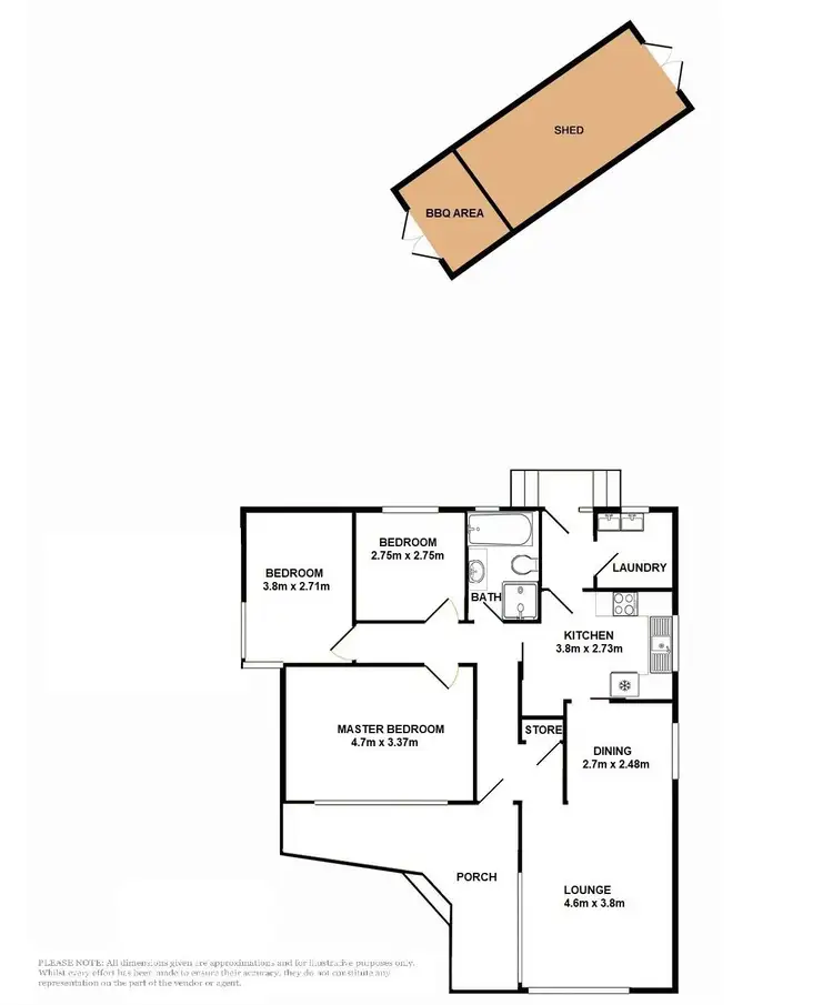 Floorplan of Homely house listing, 83 Angel Street, Corrimal NSW 2518