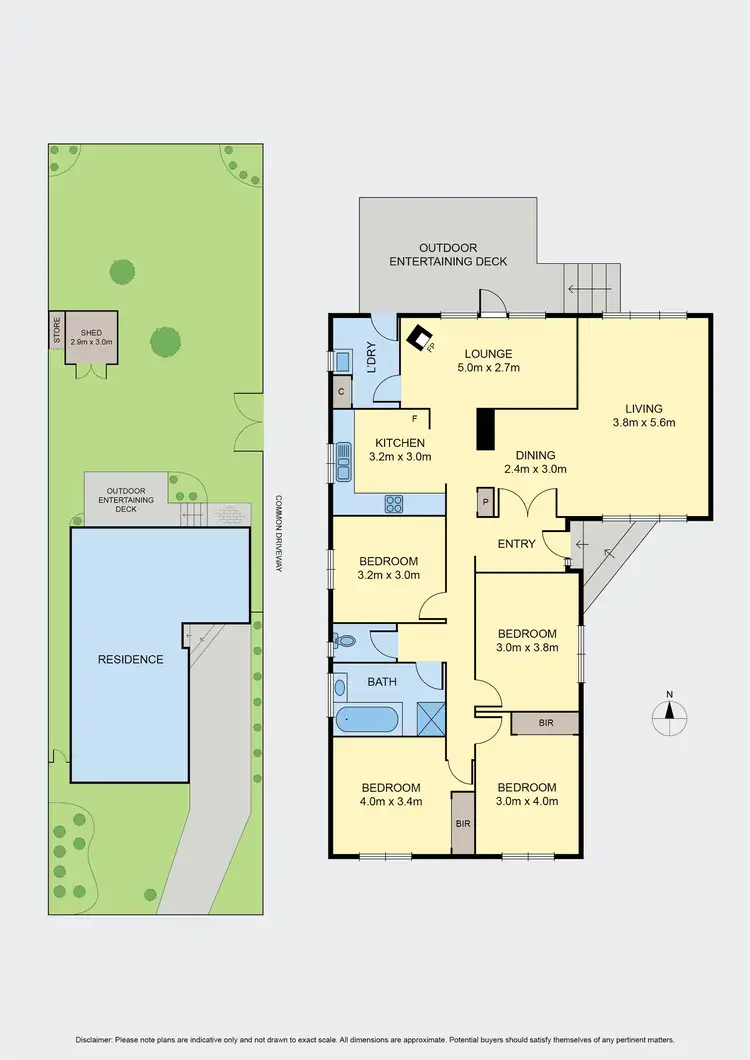 Floorplan of Homely house listing, 54B Murphy Street, Romsey VIC 3434