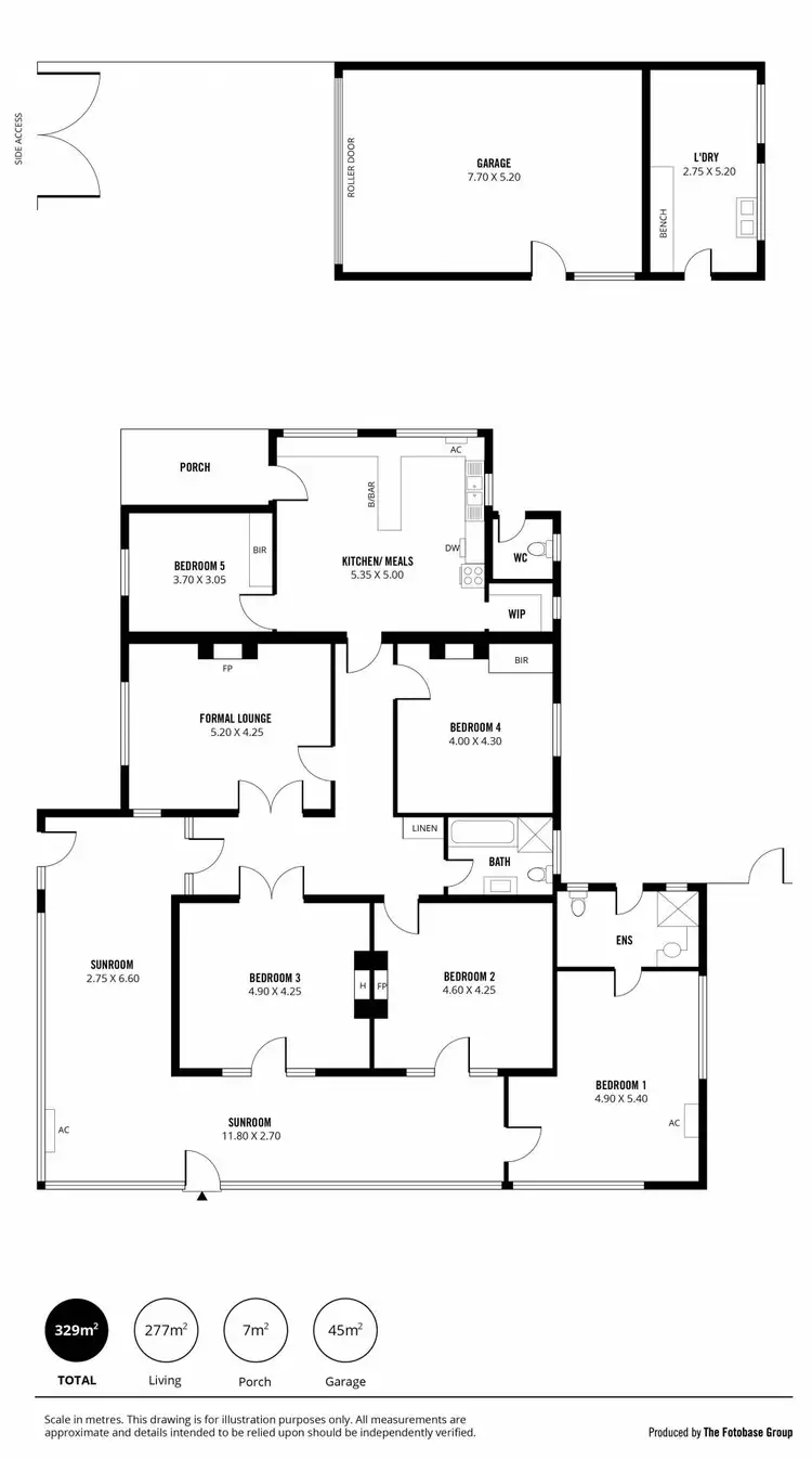 Floorplan of Homely house listing, 13 The Esplanade, Somerton Park SA 5044