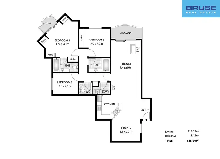 Floorplan of Homely apartment listing, 39/177 Angas Street, Adelaide SA 5000