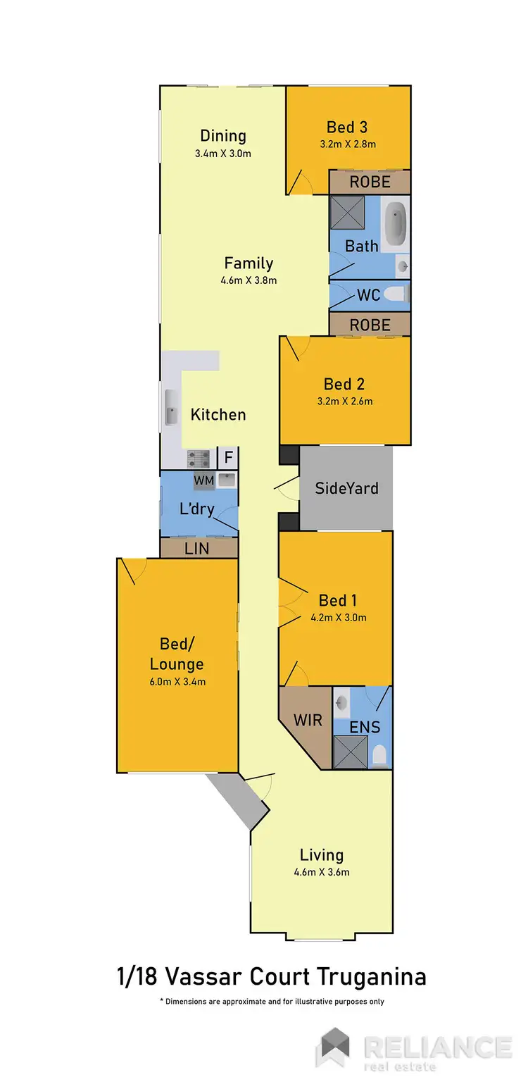 Floorplan of Homely house listing, 1/18 Vassar Court, Truganina VIC 3029