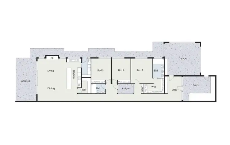 Floorplan of Homely townhouse listing, 23B Hutchins Street, Yarralumla ACT 2600