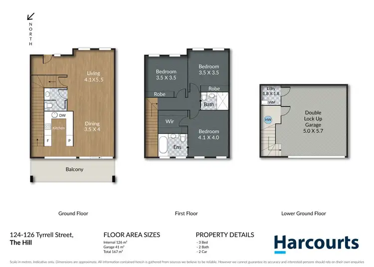 Floorplan of Homely apartment listing, 10/124-126 Tyrrell Street, The Hill NSW 2300