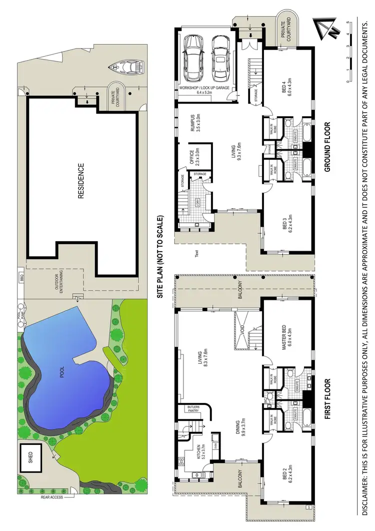 Floorplan of Homely house listing, 9 Rutherford Avenue, Burraneer NSW 2230