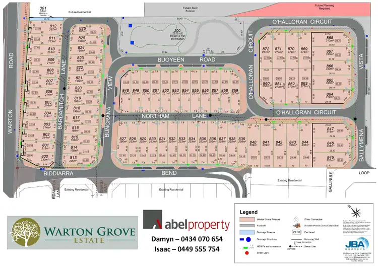 Floorplan of Homely land listing, LOT 866, 12 Ballymena Vista, Southern River WA 6110