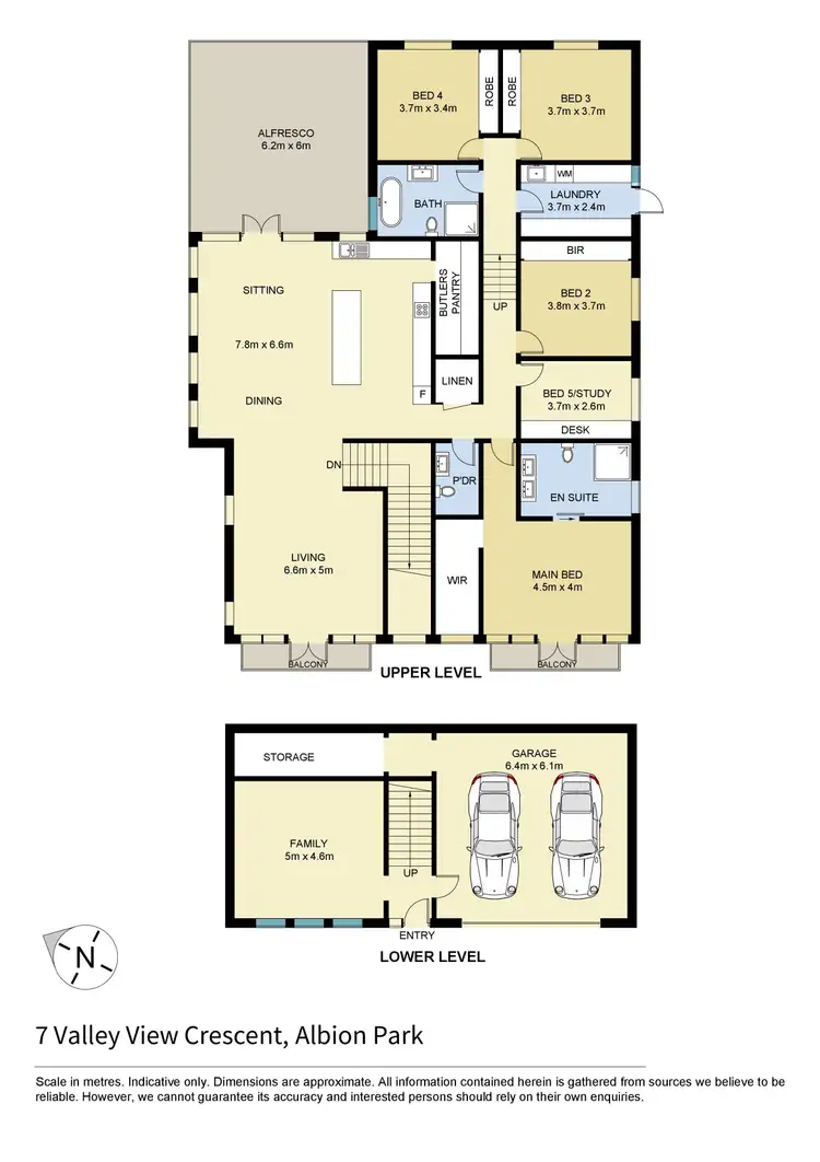 Floorplan of Homely house listing, 7 Valley View Crescent, Albion Park NSW 2527