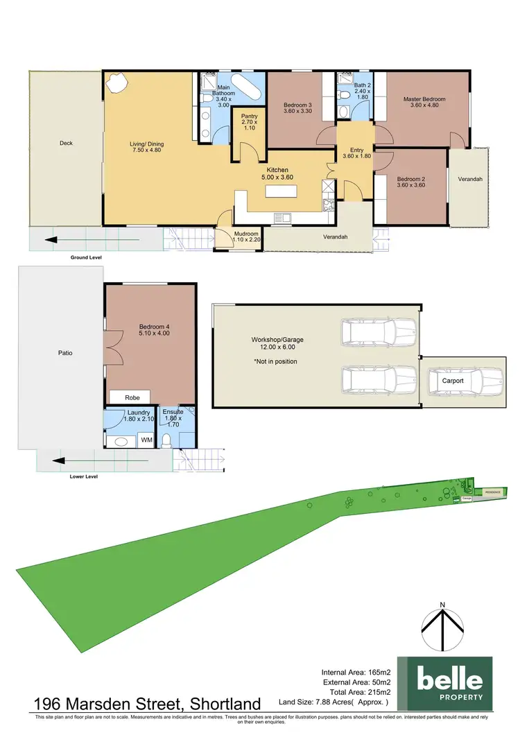 Floorplan of Homely house listing, 196 Marsden Street, Shortland NSW 2307