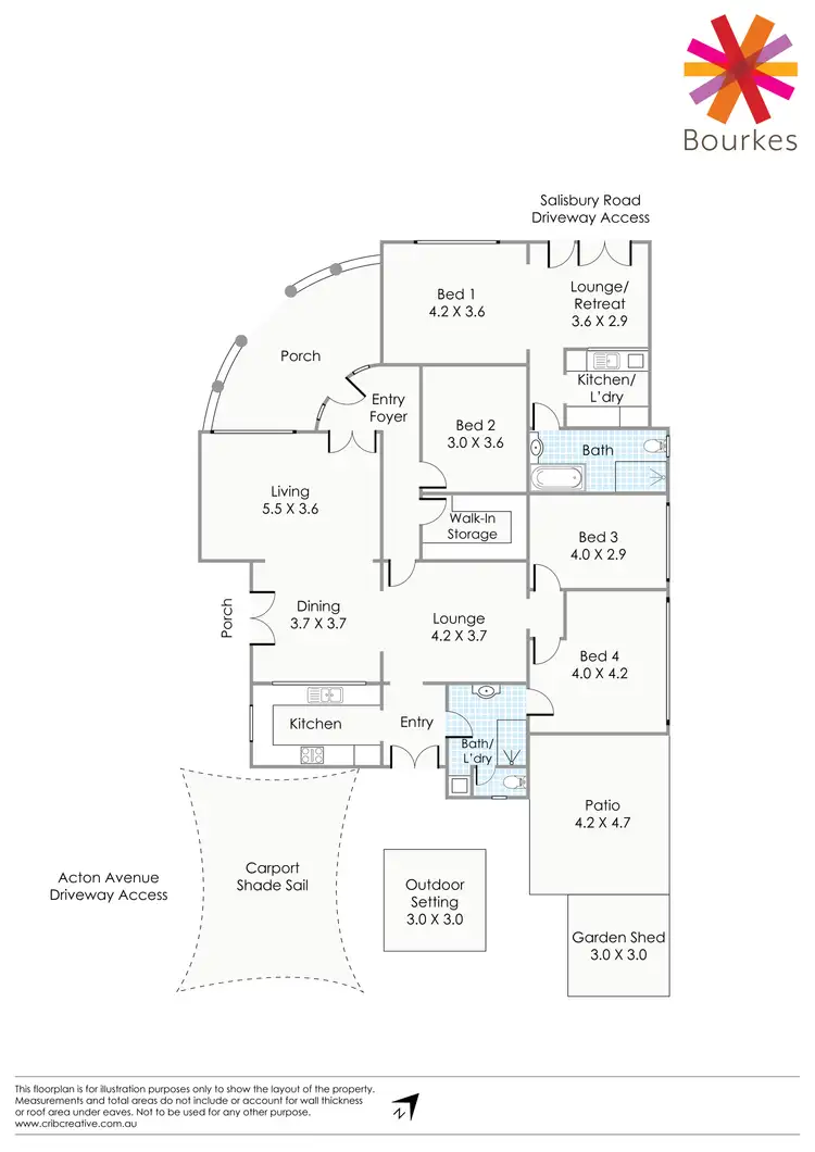 Floorplan of Homely house listing, 1 Salisbury Road, Rivervale WA 6103