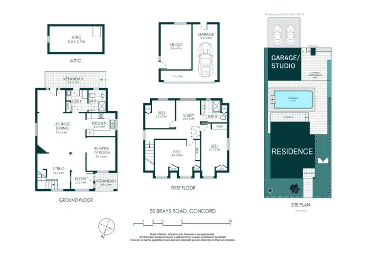 Floorplan of Homely house listing, 50 Brays Road, Concord NSW 2137