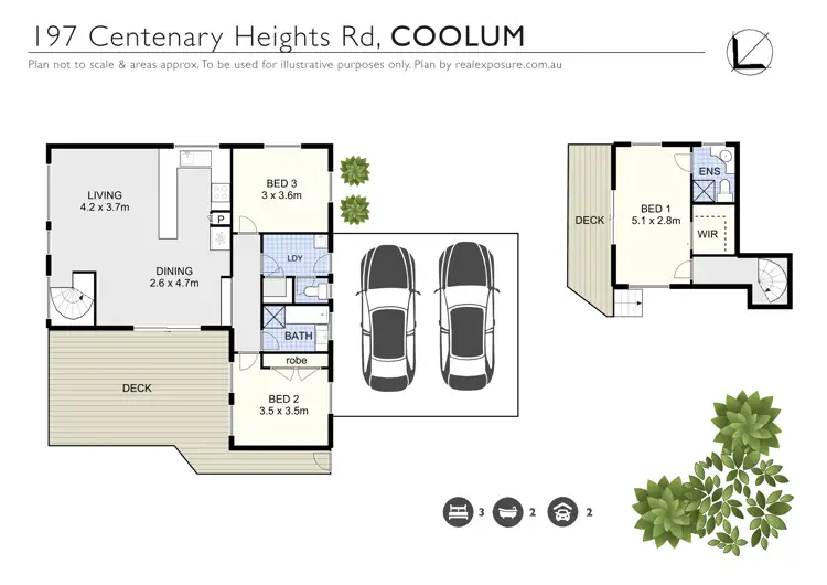 Floorplan of Homely house listing, 197 Centenary Heights Road, Mount Coolum QLD 4573