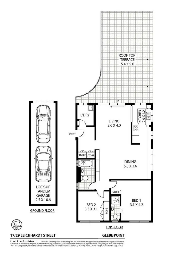 Floorplan of Homely apartment listing, 17/29 Leichhardt Street, Glebe NSW 2037
