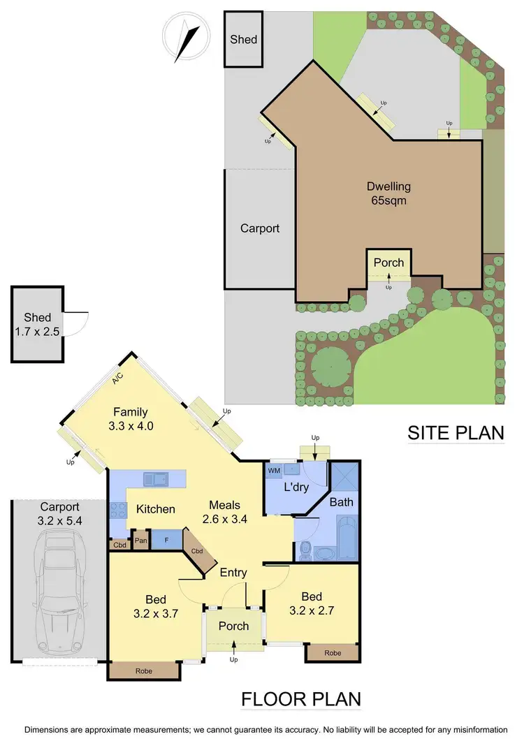 Floorplan of Homely house listing, 1/35 Azalea Avenue, Mill Park VIC 3082