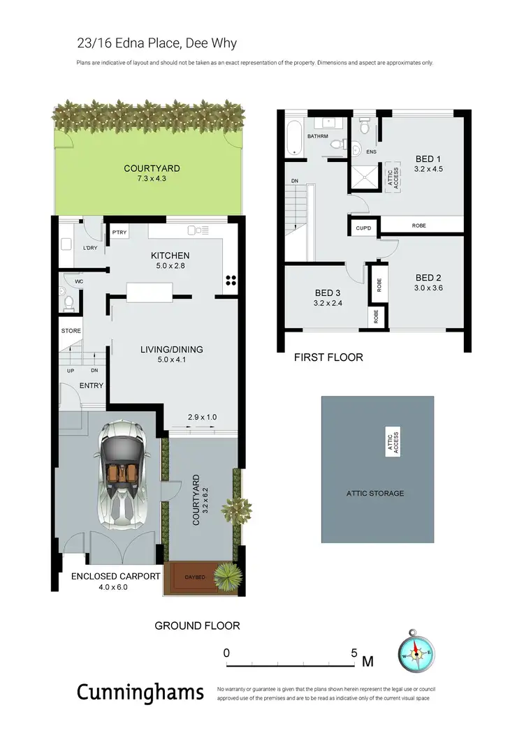 Floorplan of Homely house listing, 23/16 Edna Place, Dee Why NSW 2099
