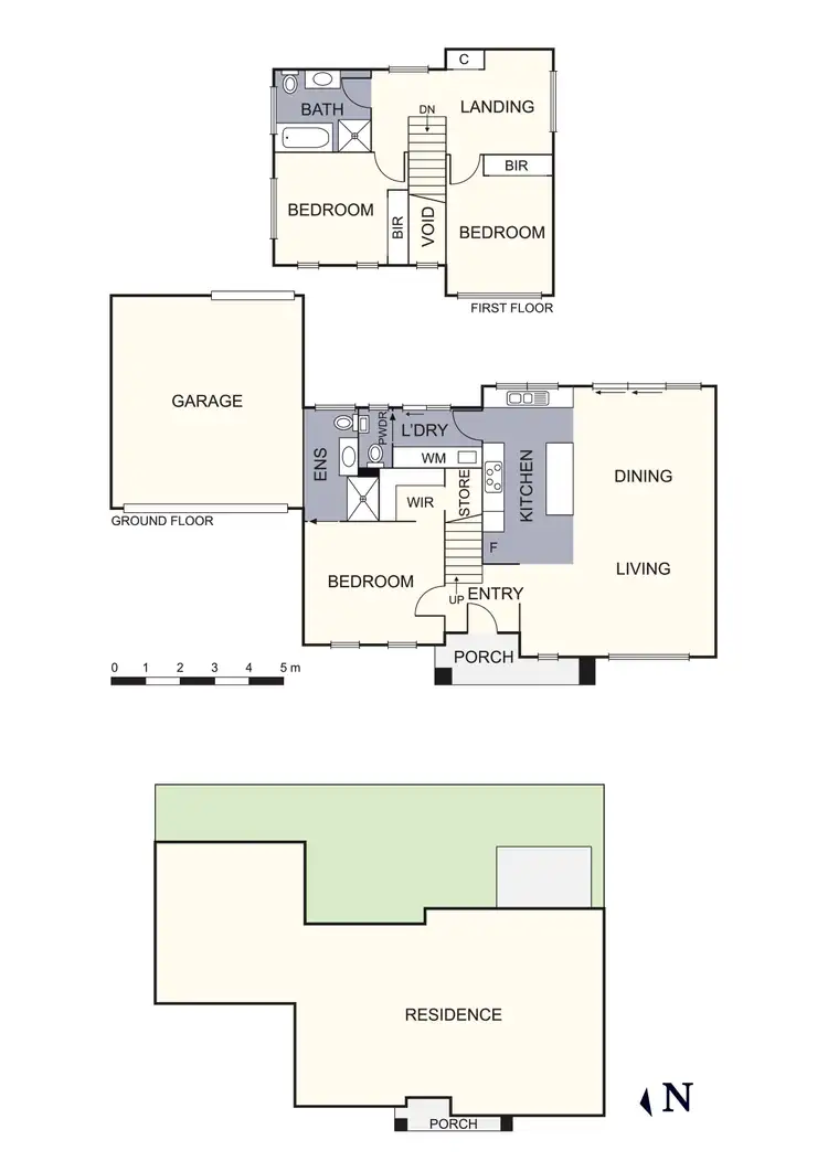 Floorplan of Homely townhouse listing, 2/51 Western Road, Boronia VIC 3155