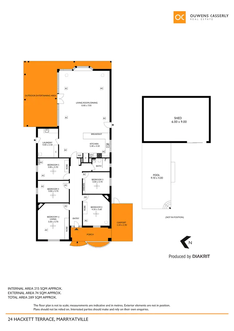 Floorplan of Homely house listing, 24 Hackett Terrace, Marryatville SA 5068