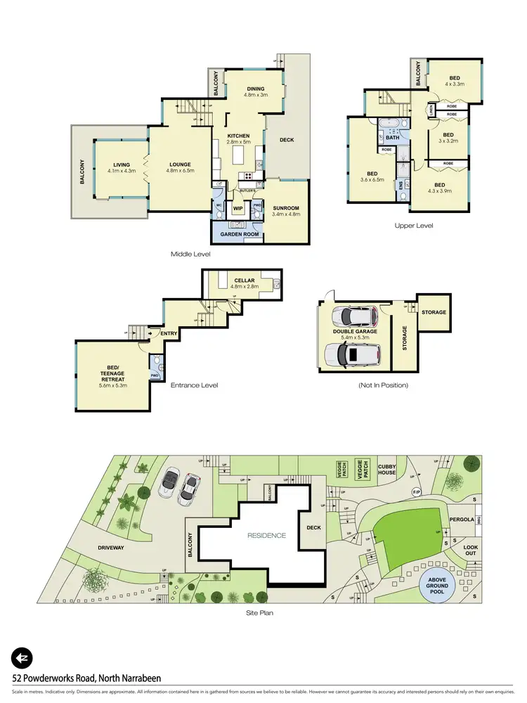 Floorplan of Homely house listing, 52 Powderworks Road, North Narrabeen NSW 2101