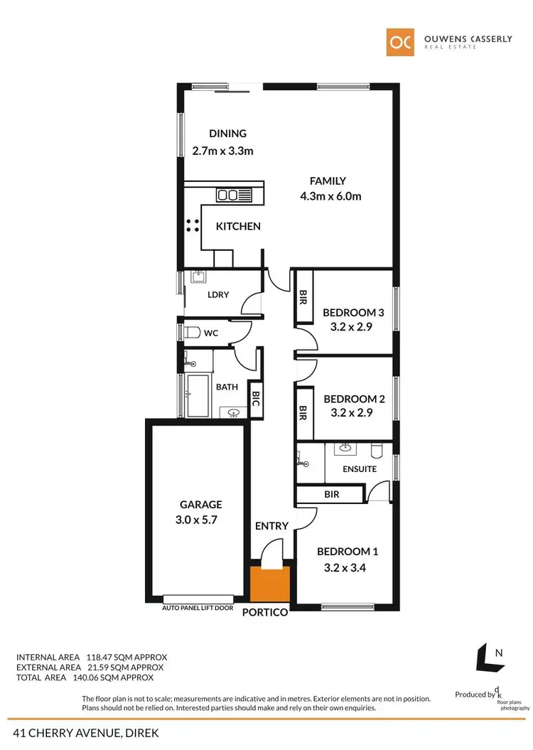 Floorplan of Homely house listing, 41 Cherry Avenue, Direk SA 5110