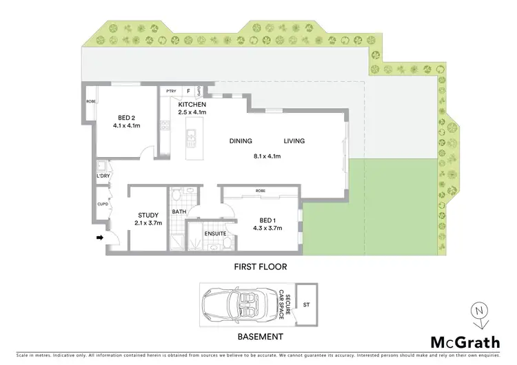 Floorplan of Homely apartment listing, 101/2-6 Anderson Street, Templestowe VIC 3106