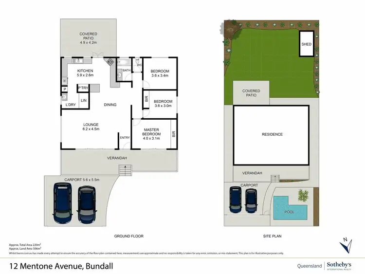 Floorplan of Homely house listing, 12 Mentone Avenue, Bundall QLD 4217