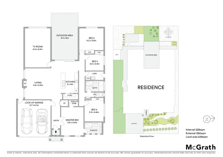 Floorplan of Homely house listing, 82 Waterford Drive, Miners Rest VIC 3352