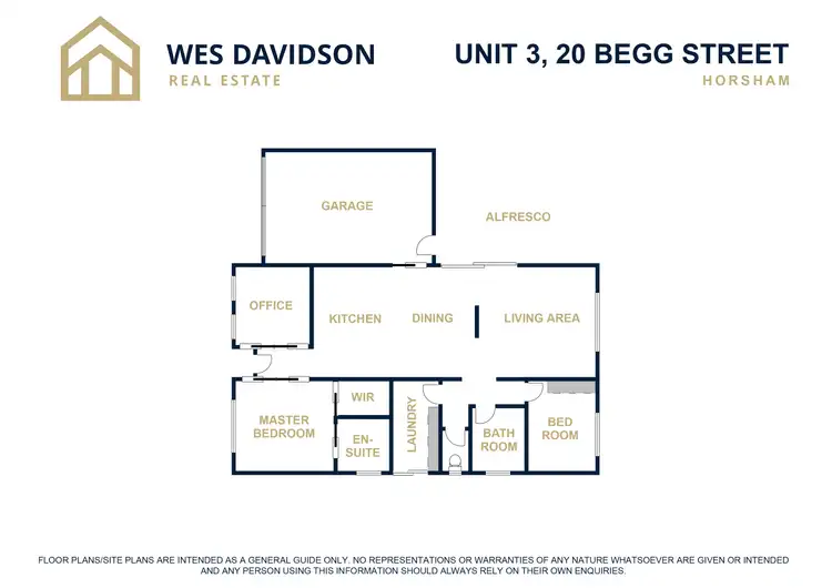 Floorplan of Homely unit listing, 3/20 Begg Street, Horsham VIC 3400