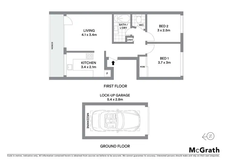 Floorplan of Homely apartment listing, 13/10 Francis Street, Dee Why NSW 2099