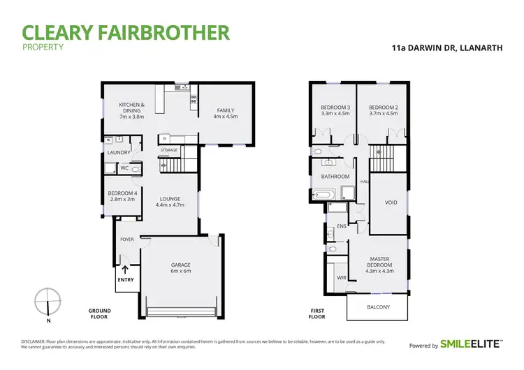 Floorplan of Homely house listing, 11a Darwin Drive, Llanarth NSW 2795