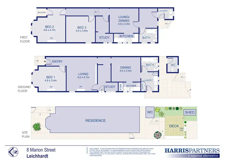 Floorplan of Homely house listing, 8 Marion Street, Leichhardt NSW 2040