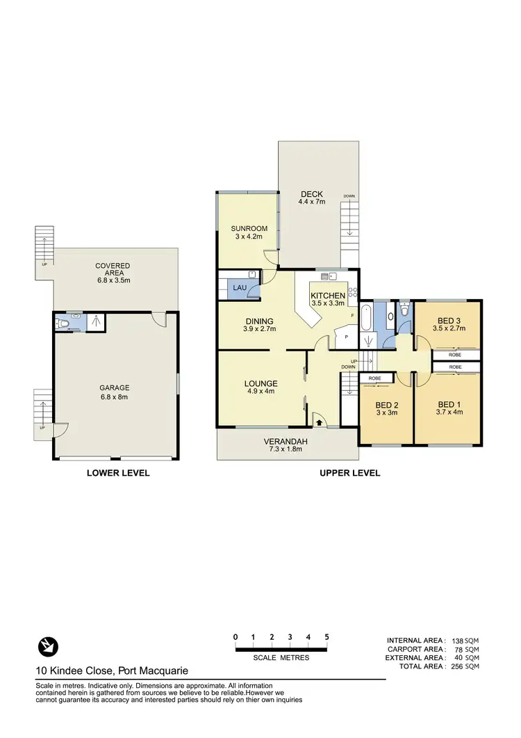 Floorplan of Homely house listing, 10 Kindee Close, Port Macquarie NSW 2444