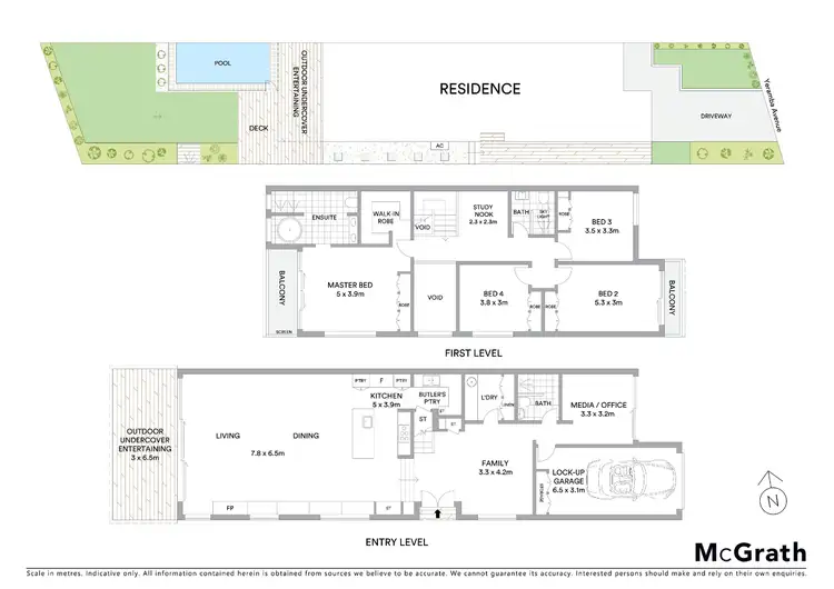 Floorplan of Homely semi-detached listing, 31B Yeramba Avenue, Caringbah South NSW 2229