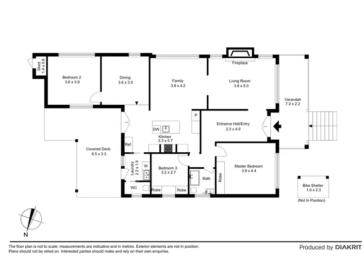 Floorplan of Homely house listing, 21 Flinders Street, Bittern VIC 3918