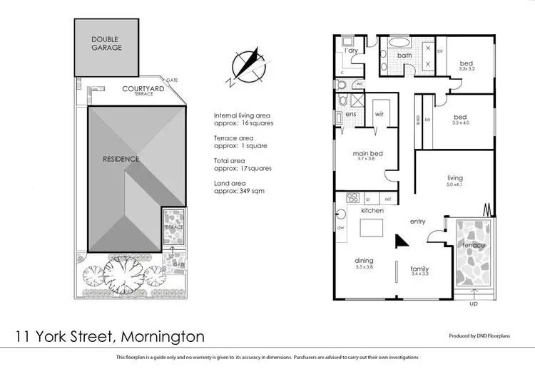 Floorplan of Homely house listing, 11 York Street, Mornington VIC 3931