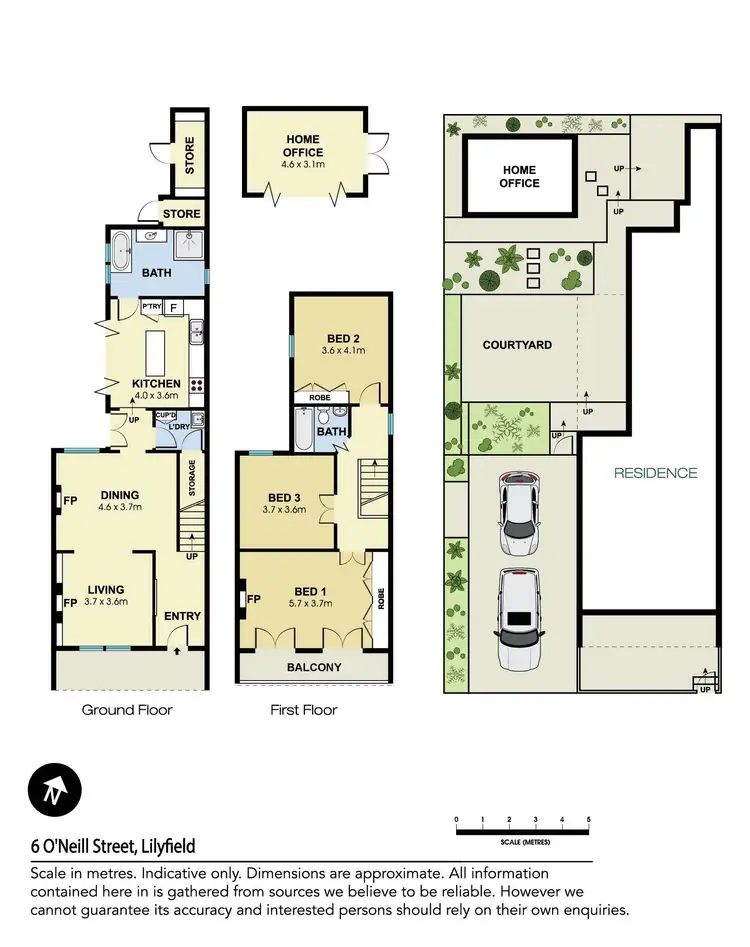 Floorplan of Homely house listing, 6 O'Neill Street, Lilyfield NSW 2040