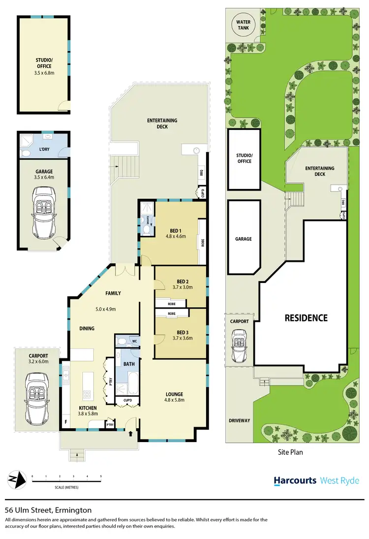 Floorplan of Homely house listing, 56 Ulm Street, Ermington NSW 2115