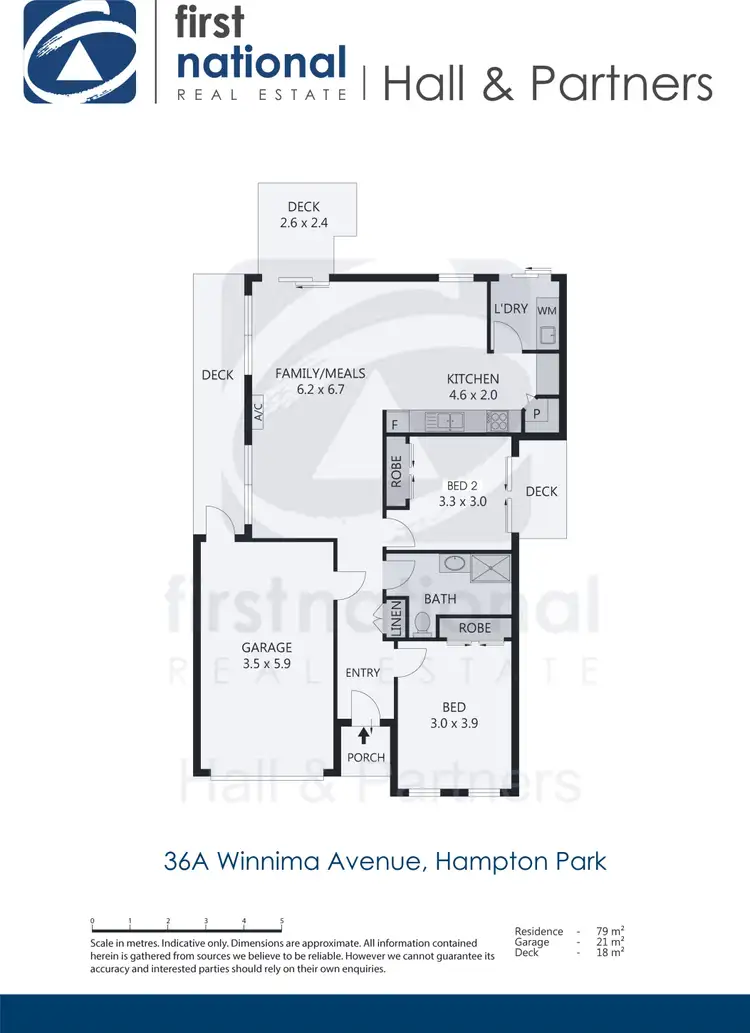 Floorplan of Homely house listing, 36A Winnima Avenue, Hampton Park VIC 3976