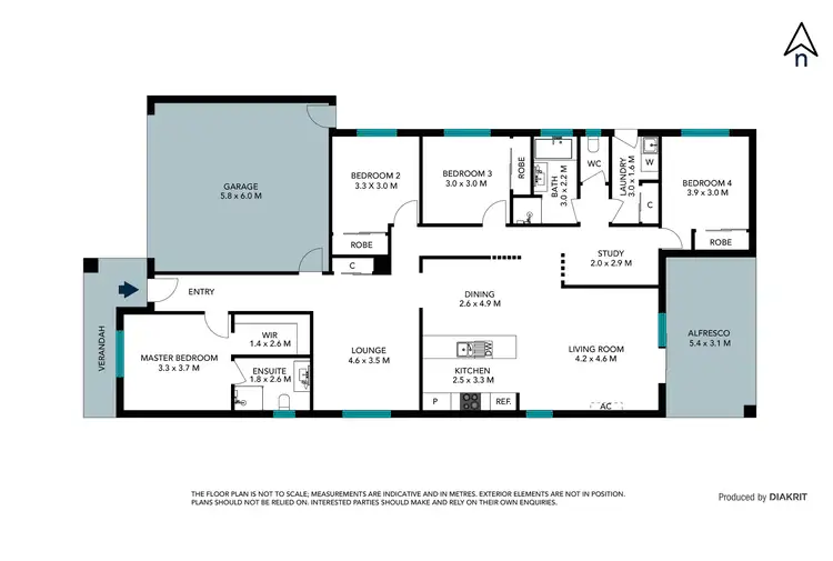 Floorplan of Homely house listing, 4 Pearson Road, Mernda VIC 3754