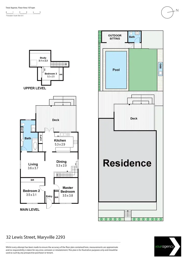 Floorplan of Homely house listing, 32 Lewis Street, Maryville NSW 2293