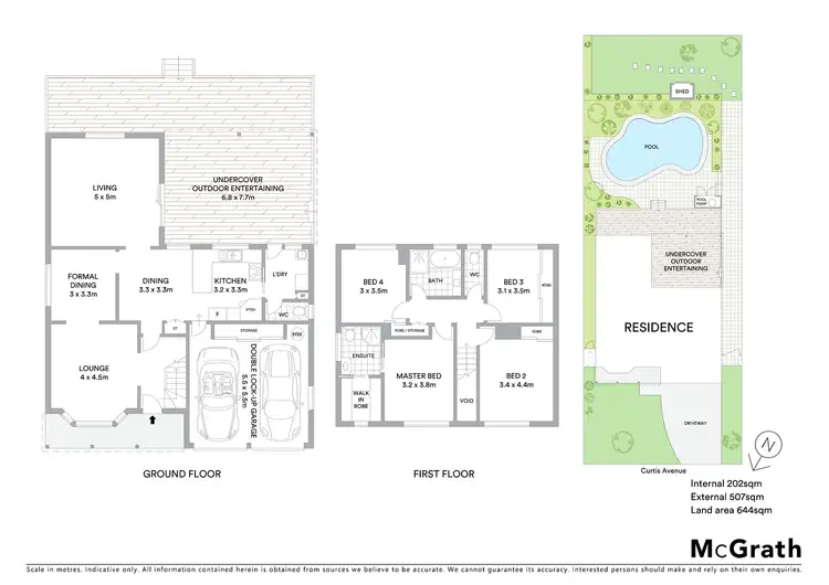 Floorplan of Homely house listing, 40 Curtis Avenue, Taren Point NSW 2229