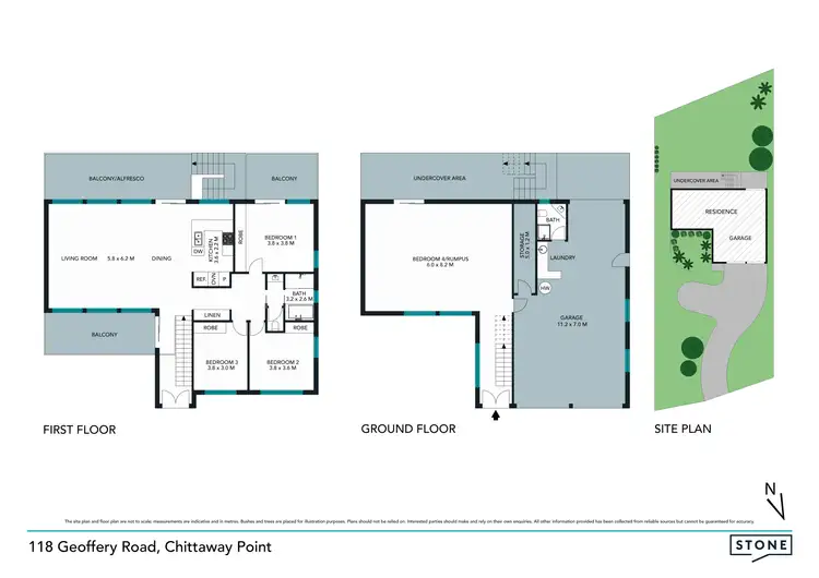 Floorplan of Homely house listing, 118 Geoffrey Road, Chittaway Point NSW 2261