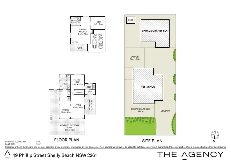 Floorplan of Homely house listing, 19 Phillip Street, Shelly Beach NSW 2261