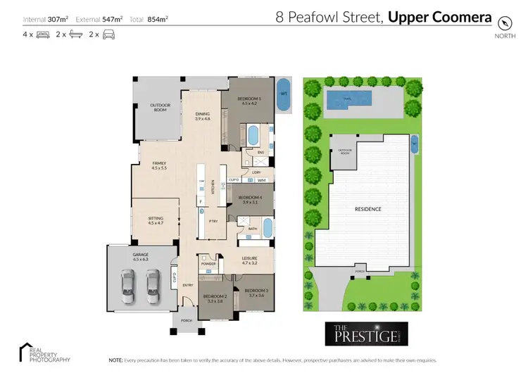 Floorplan of Homely house listing, 8 Peafowl Street, Upper Coomera QLD 4209