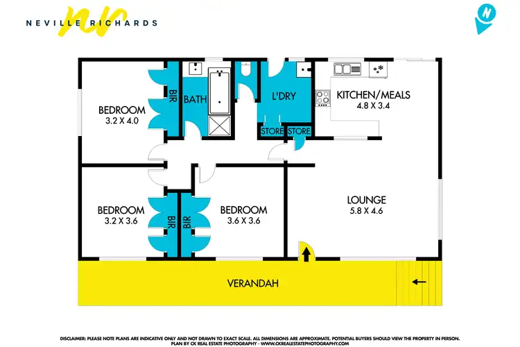 Floorplan of Homely house listing, 20 Welfare Street, Portarlington VIC 3223