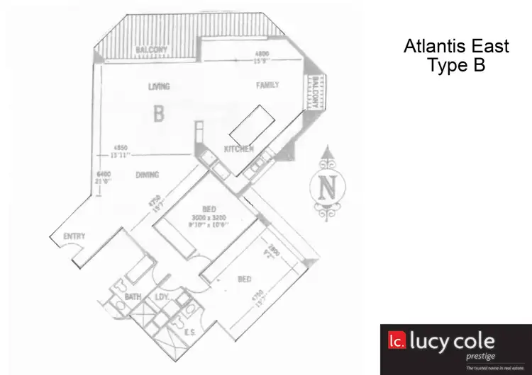 Floorplan of Homely apartment listing, 9/2 Admiralty Drive, Paradise Waters QLD 4217