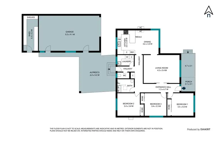 Floorplan of Homely house listing, 12 Wembley Court, Thomastown VIC 3074