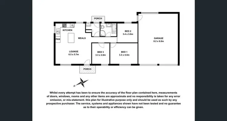 Floorplan of Homely house listing, 1 Allawah Street, Mount Gambier SA 5290