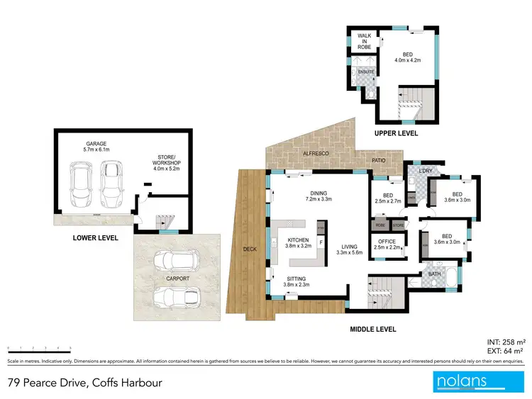 Floorplan of Homely house listing, 79 Pearce Drive, Coffs Harbour NSW 2450